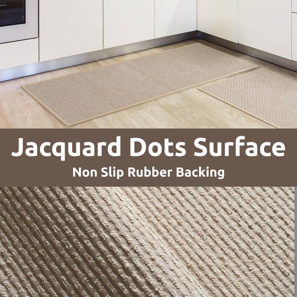 The Minimalist Kitchen Runner Rug - Light Tan