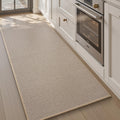 The Minimalist Kitchen Runner Rug - Light Tan