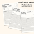 Monthly Budget Planner