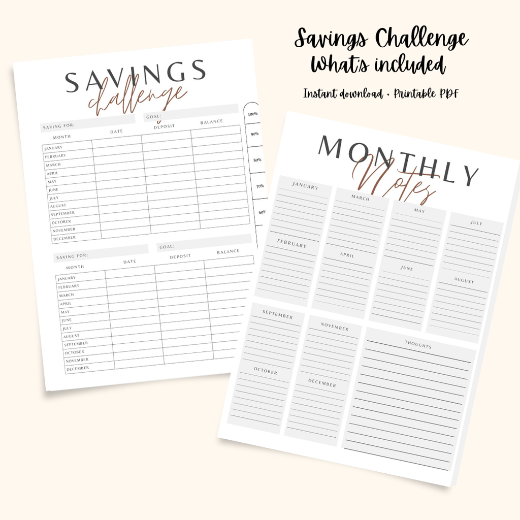 Savings Challenge