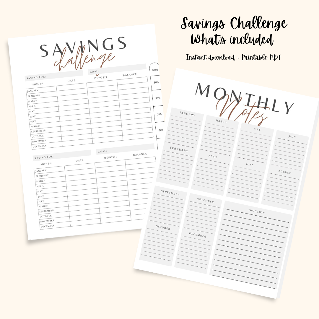 Savings Challenge