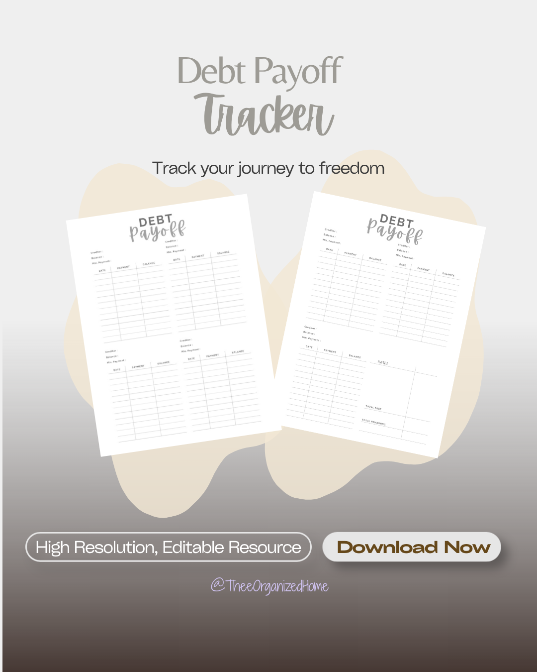 Debt Payoff Tracker