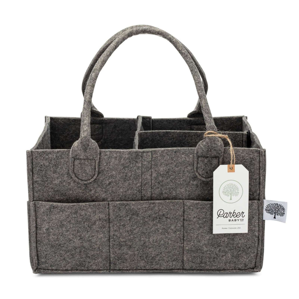 Ultimate Baby Organizer Caddy | Felt Diaper & Nursery Storage