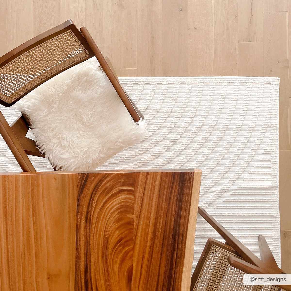 The Minimalist Haven Washable Rug