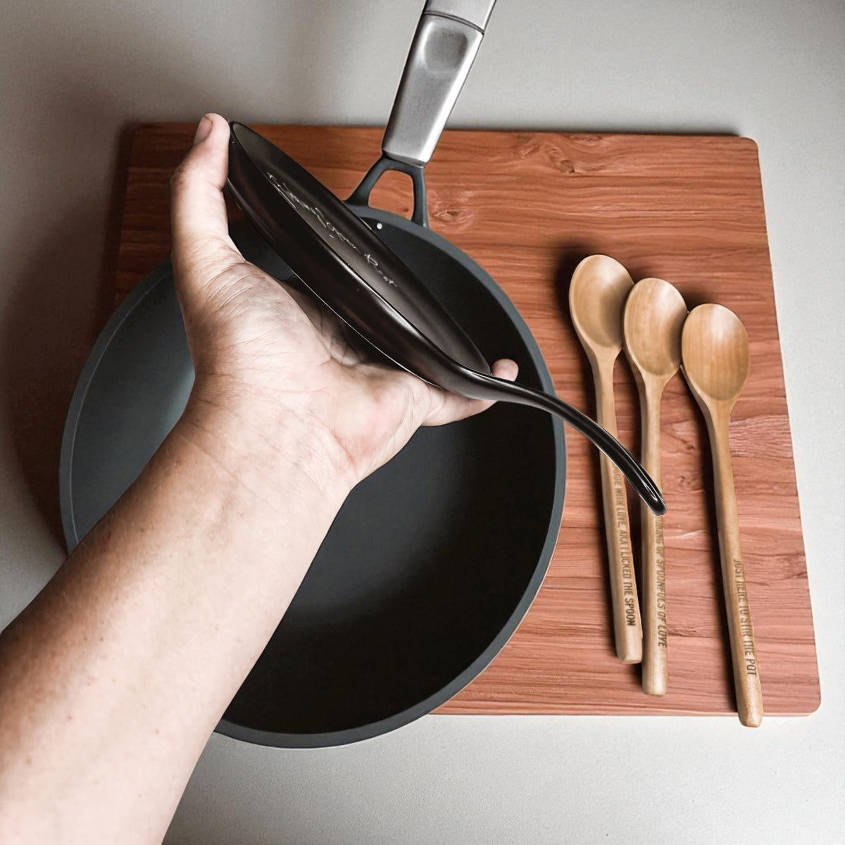 Porcelain Spoon Rest | Kitchen Command Center Decor