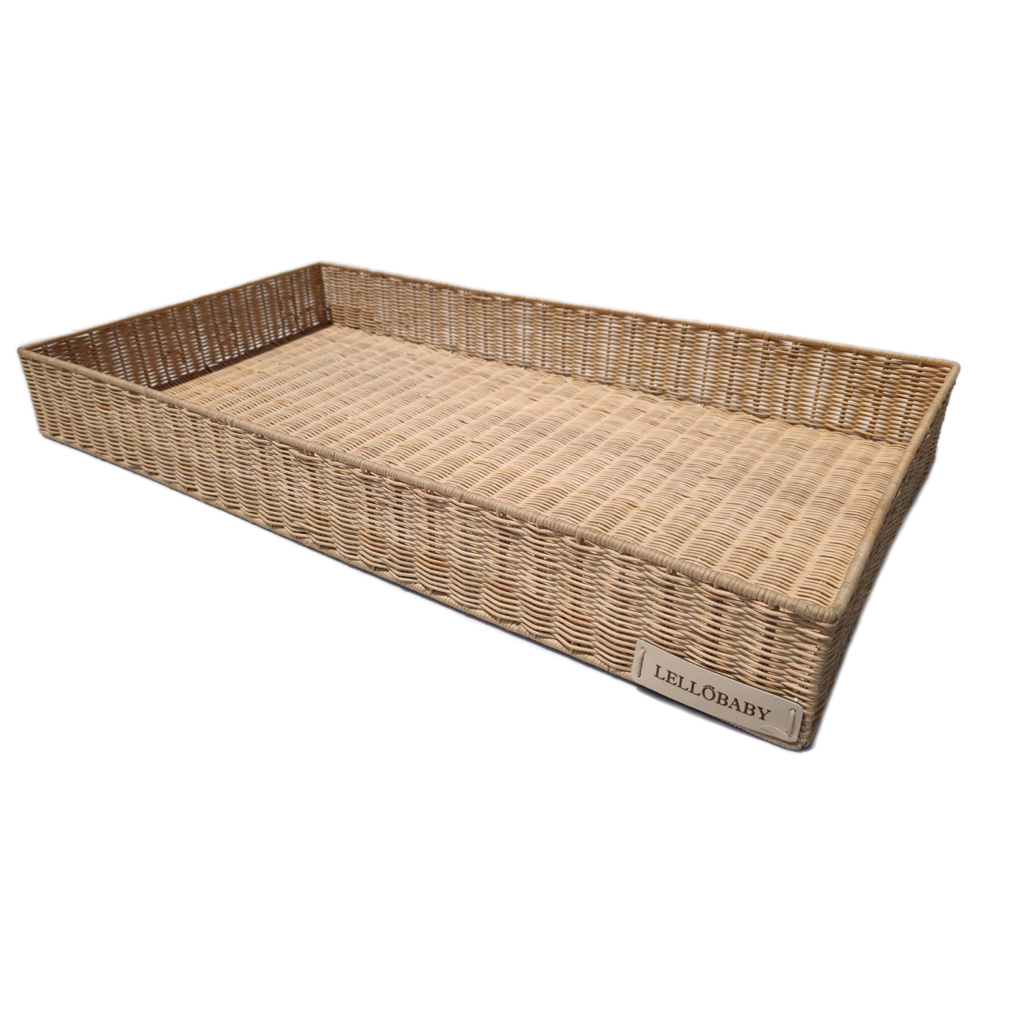 Hampton BABY-  Rattan Wicker Changing Tray Premier