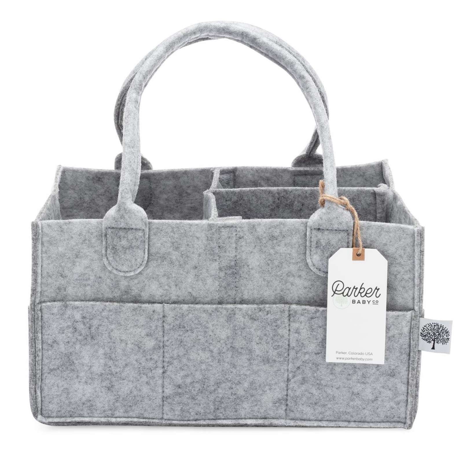 Ultimate Baby Organizer Caddy | Felt Diaper & Nursery Storage