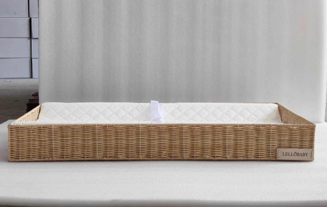 Hampton BABY-  Rattan Wicker Changing Tray Premier