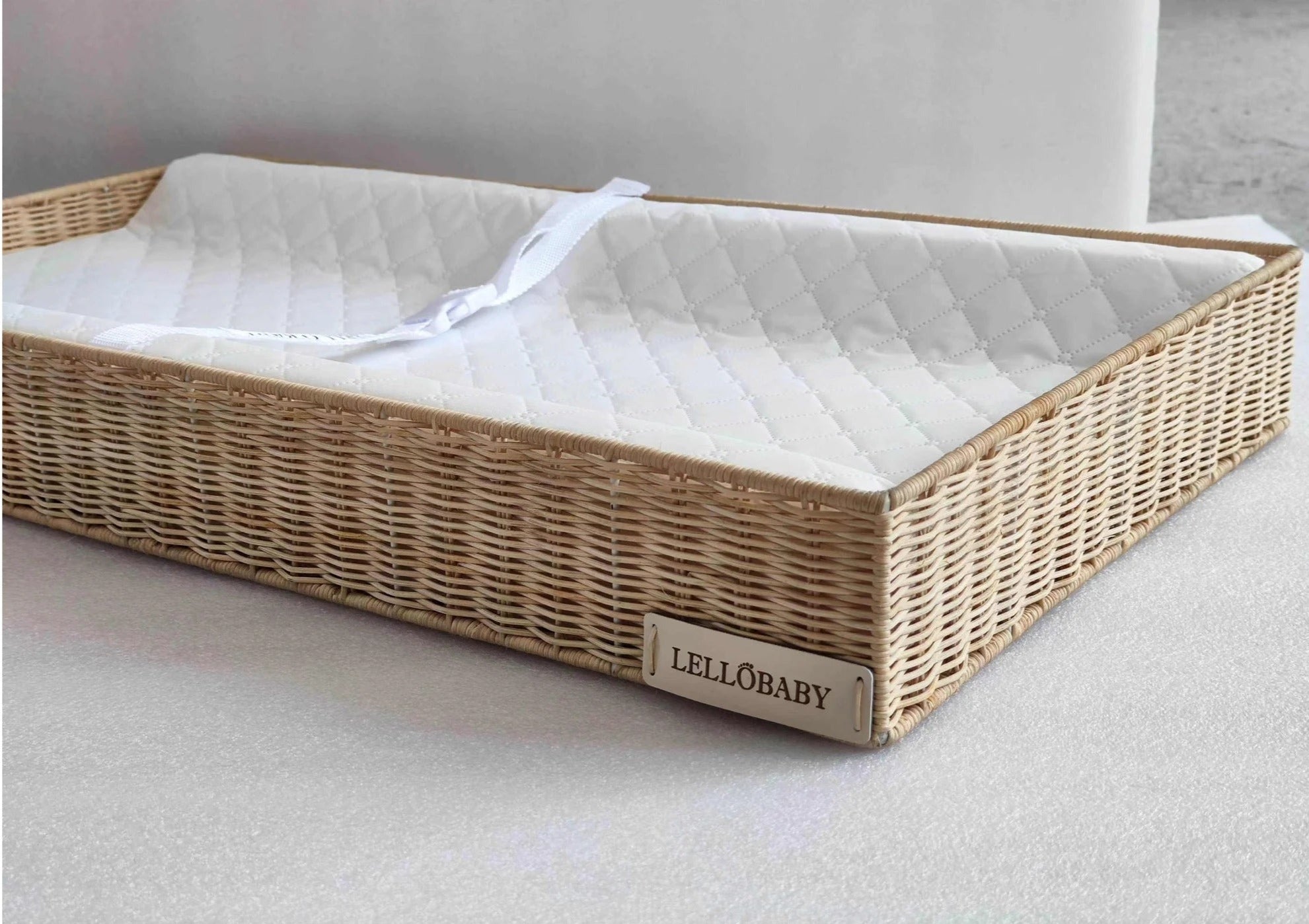 Hampton BABY-  Rattan Wicker Changing Tray Premier