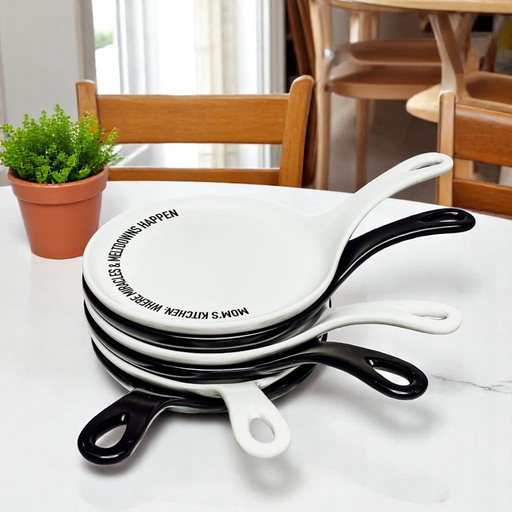 Porcelain Spoon Rest | Kitchen Command Center Decor