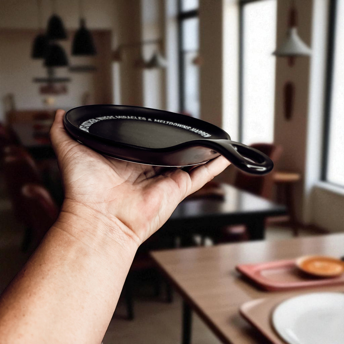 Porcelain Spoon Rest | Kitchen Command Center Decor