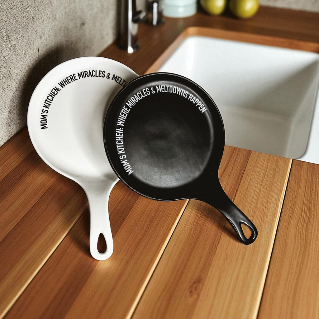 Porcelain Spoon Rest | Kitchen Command Center Decor