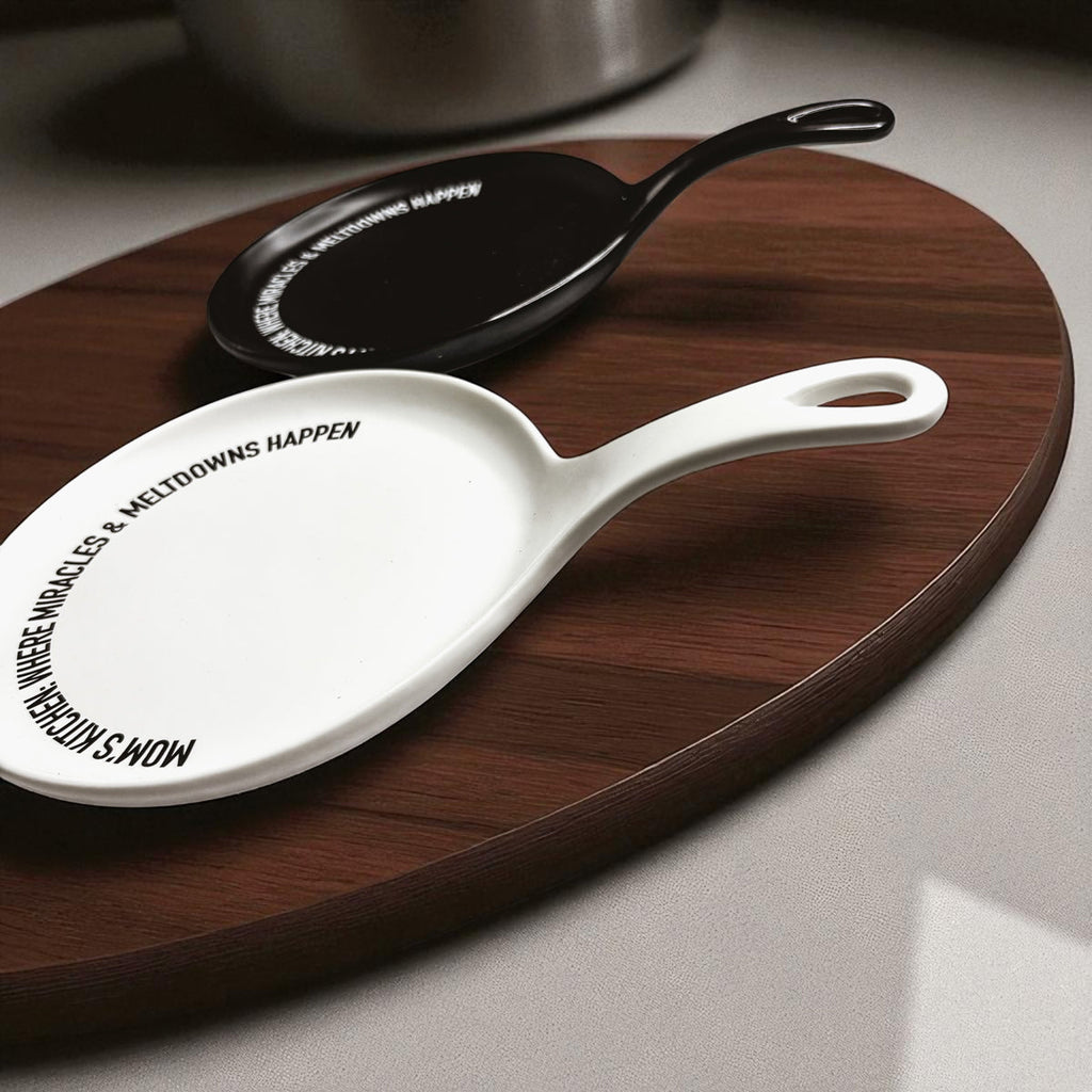 Porcelain Spoon Rest | Kitchen Command Center Decor