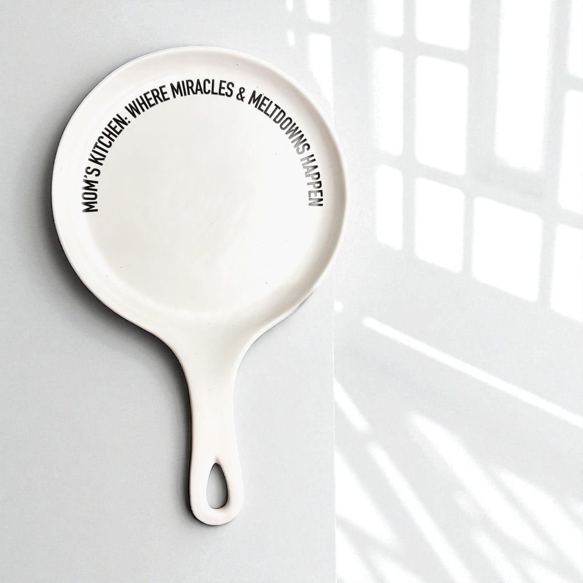 Porcelain Spoon Rest | Kitchen Command Center Decor