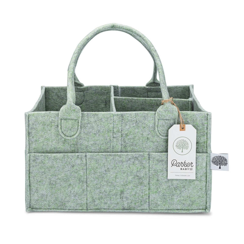 Ultimate Baby Organizer Caddy | Felt Diaper & Nursery Storage