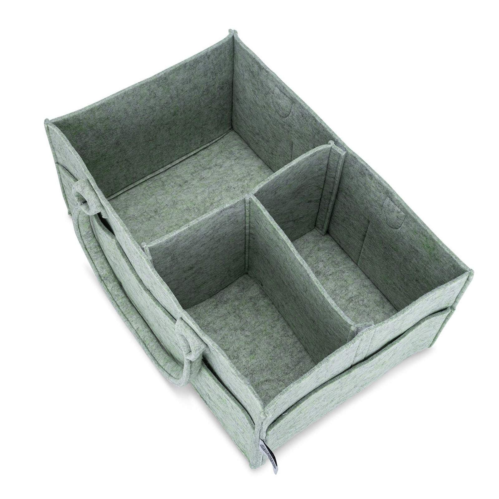Ultimate Baby Organizer Caddy | Felt Diaper & Nursery Storage