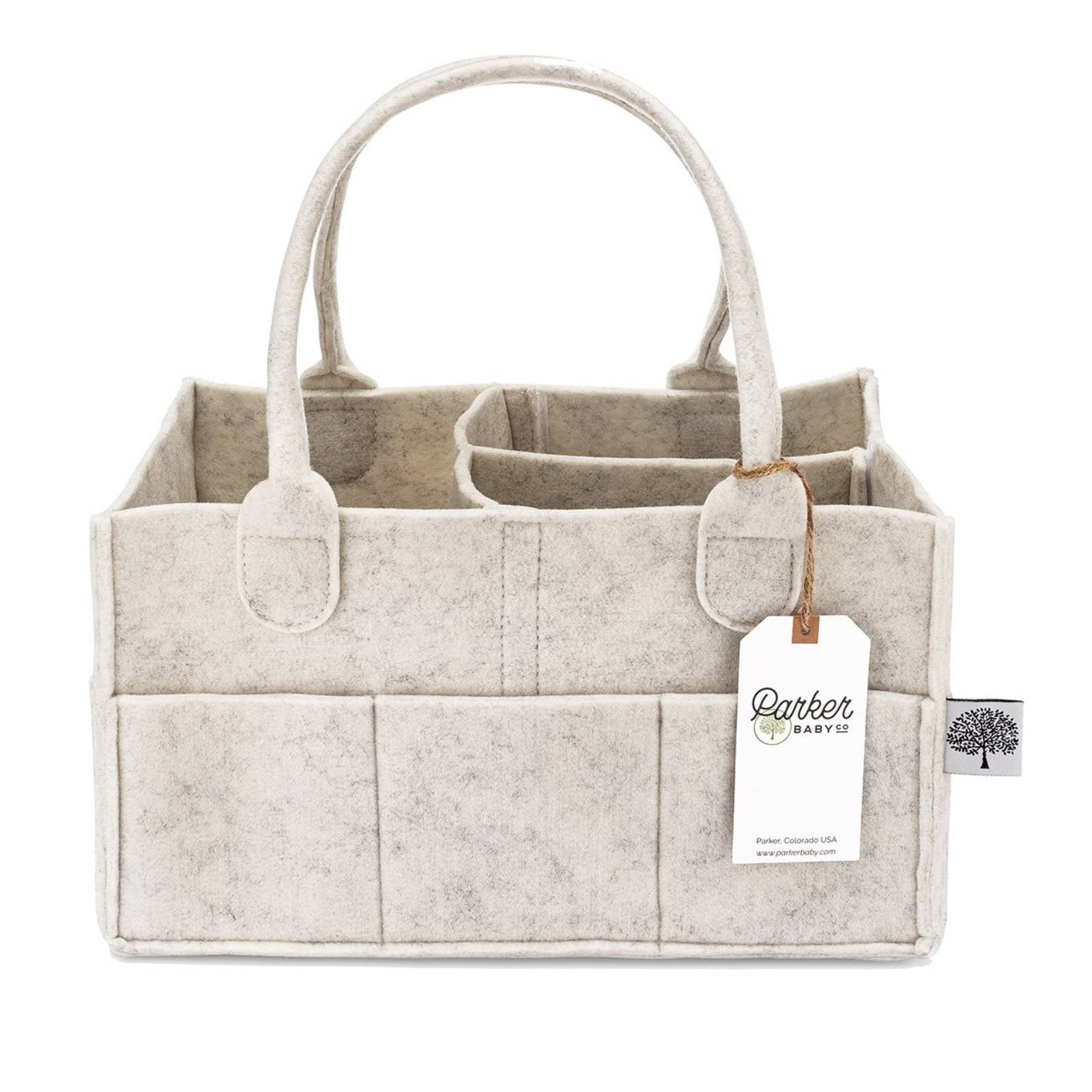 Ultimate Baby Organizer Caddy | Felt Diaper & Nursery Storage