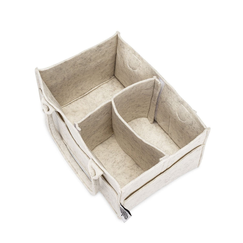 Ultimate Baby Organizer Caddy | Felt Diaper & Nursery Storage